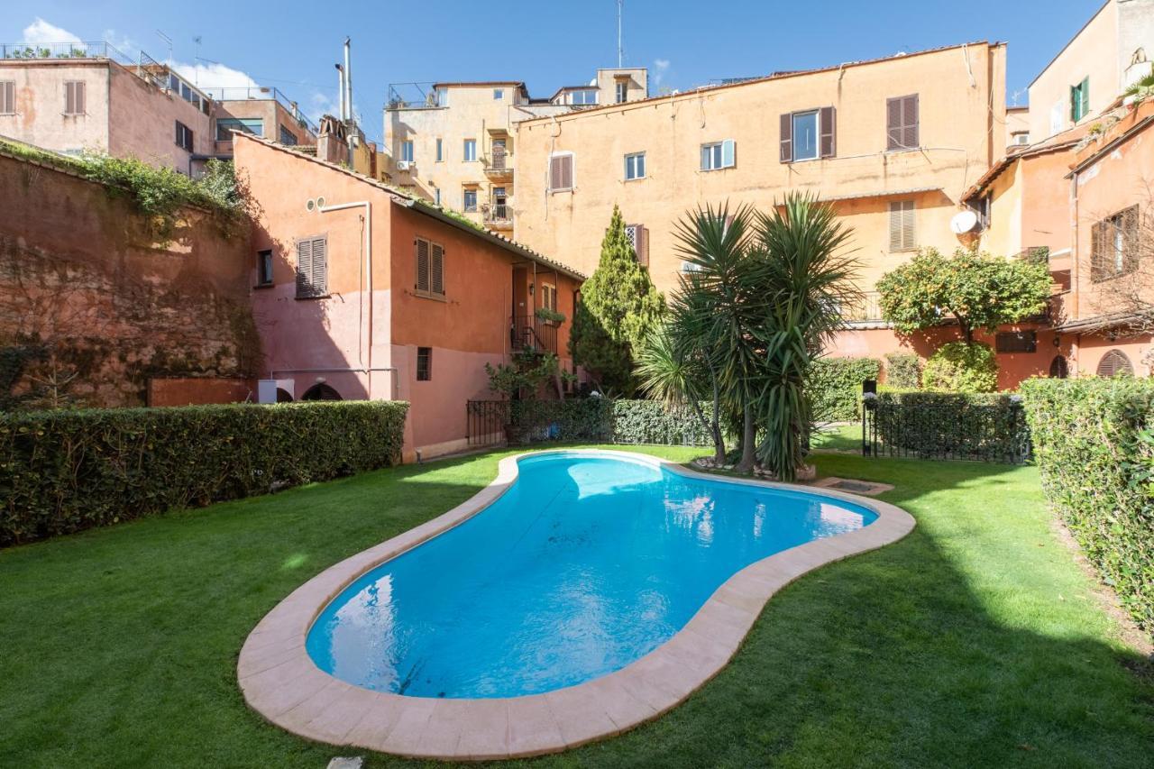 Iflat Loft&Pool In Trastevere Roma Eksteriør bilde